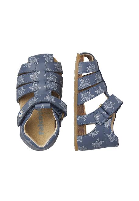 Sandales semi alby Bleu marine 4 - vertbaudet enfant 