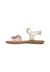 Sandales en cuir alya Platine-rose 3 - vertbaudet enfant 