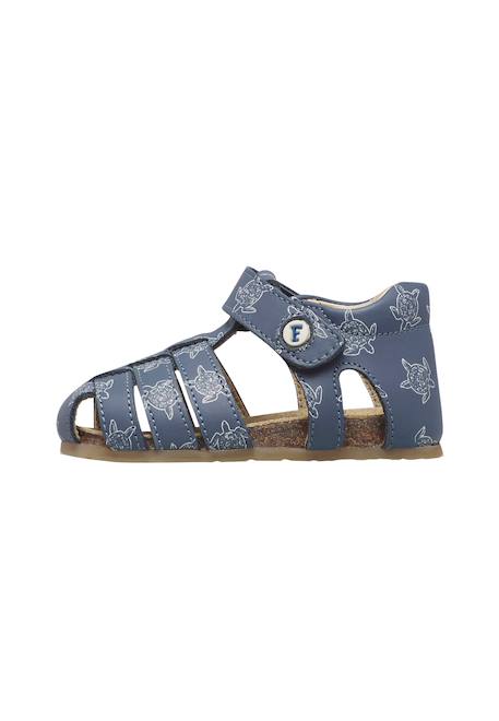 Sandales semi alby Bleu marine 3 - vertbaudet enfant 