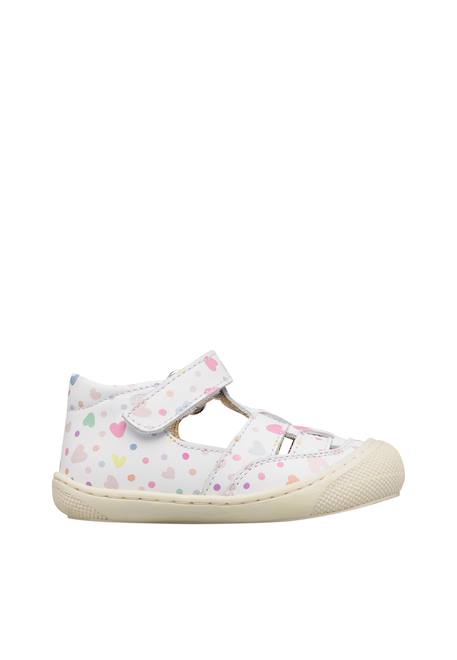 Sandales en cuir wad Blanc- 1 - vertbaudet enfant 