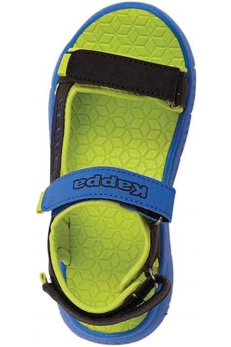 Sandales enfant kana Noir / bleu / vert+Rose / gris 4 - vertbaudet enfant 