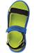 Sandales enfant kana Noir / bleu / vert+Rose / gris 4 - vertbaudet enfant 