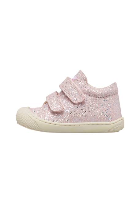 Chaussures en suede avec paillettes cocoon vl Platine-+Rose- 8 - vertbaudet enfant 