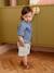 Chemise bébé garçon en gaze de coton bleu jean 6 - vertbaudet enfant 