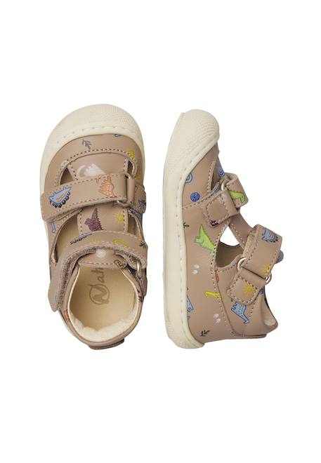 Sandales semi puffy Gris tourterelle- 4 - vertbaudet enfant 