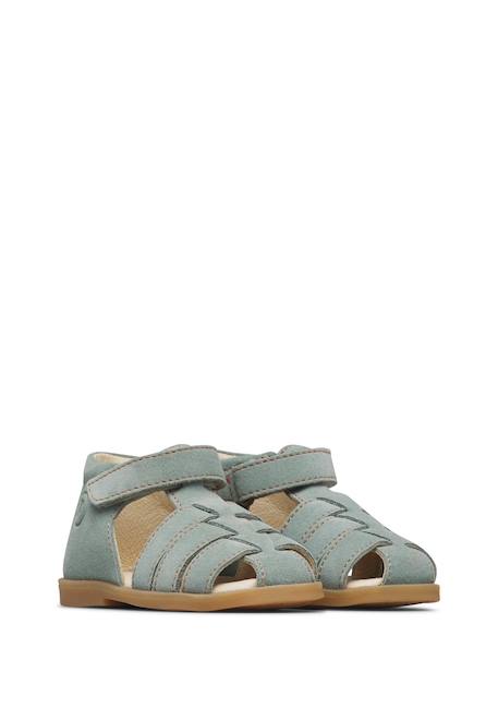 Sandales en daim lombok Beige-+Sage- 7 - vertbaudet enfant 