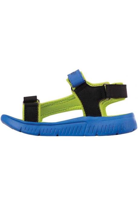 Sandales enfant kana Noir / bleu / vert+Rose / gris 3 - vertbaudet enfant 