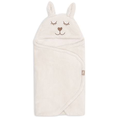 Couverture nomade bunny nougat (100 x 105 cm) Beige+Beige, gris, marron+Biscuit, noir+Ecru, marron+Rose sauvage+Sable, noir 19 - vertbaudet enfant 