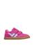 Sneakers en cuir et tissu kevis 2 vl. Blanc-noir-+Céleste-+Fuchsia- 11 - vertbaudet enfant 