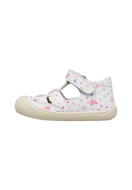 Sandales en cuir wad Blanc- 3 - vertbaudet enfant 