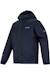 Veste imperméable à capuche lever Bleu marine foncé 3 - vertbaudet enfant 