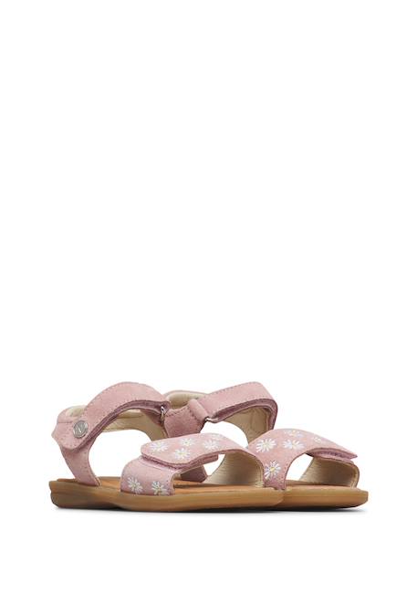 Sandales en daim melibu Rose-+Sage- 2 - vertbaudet enfant 