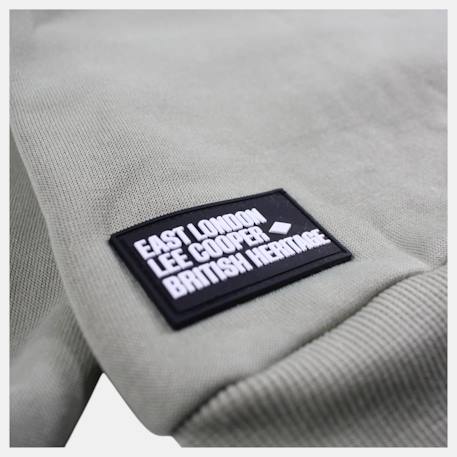 Sweat à capuche garçon imprimé Gris anthracite+Gris clair+Kaki+Marine 11 - vertbaudet enfant 