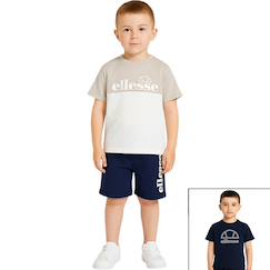 -Pack 2 t-shirts et 1 short garçon à imprimé