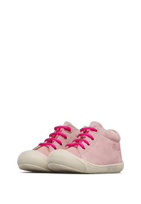 Chaussures premiers pas en suède cocoon Beige clair+Bleu+Bleu-gris+Rose-fuchsia-+Sable- 20 - vertbaudet enfant 
