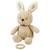 Peluche musicale lapin en tissu doux avec mélodie intégrée Beige+Ecru, marron 1 - vertbaudet enfant 