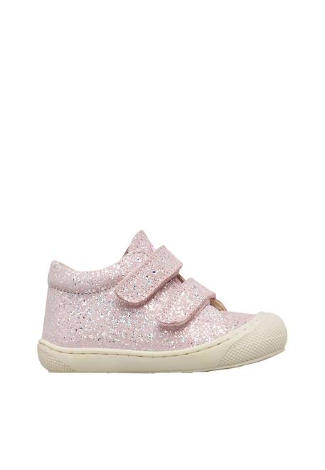Chaussures en suede avec paillettes cocoon vl Platine-+Rose- 6 - vertbaudet enfant 