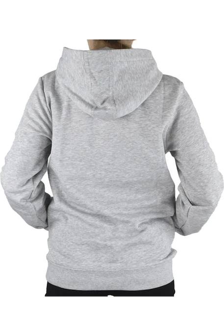 Sweat à capuche motif/style logo taino Bleu marine+Gris+Noir 5 - vertbaudet enfant 
