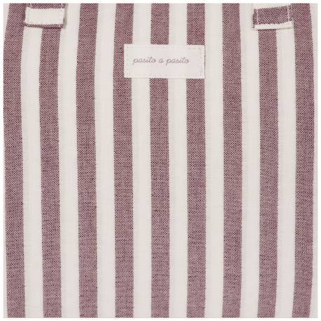 Valise de maternité en coton imperméable avec bandoulière ajustable Mauve 5 - vertbaudet enfant 