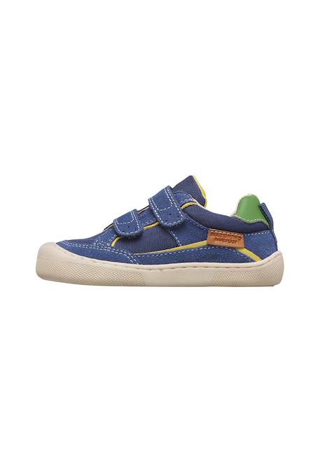 Chaussures en daim et tissu barefoot kesy vl. Bleu-jaune-+Gris-bleu-+Rose-beige- 3 - vertbaudet enfant 