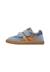 Sneakers en cuir et tissu kevis 2 vl. Blanc-noir-+Céleste-+Fuchsia-+Gris tourterelle-+Vert menthe- 8 - vertbaudet enfant 