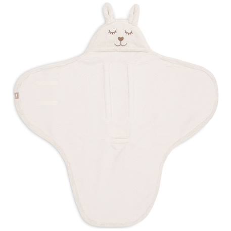 Couverture nomade bunny nougat (100 x 105 cm) Beige+Beige, gris, marron+Biscuit, noir+Ecru, marron+Rose sauvage+Sable, noir 21 - vertbaudet enfant 