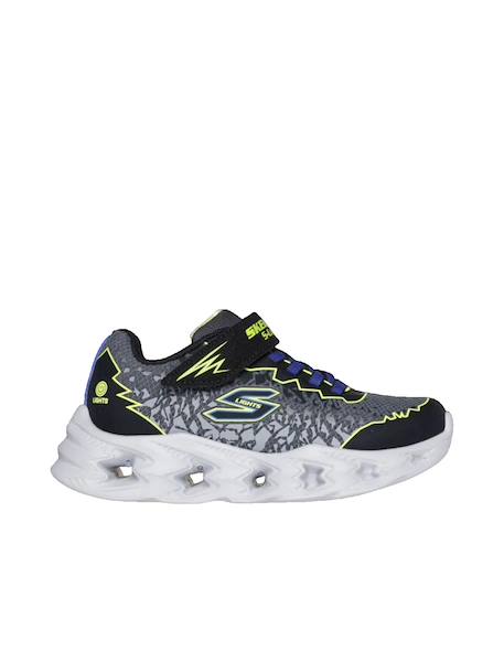 Basket à scratch et lacets élastiques vortex 2.0 - zorento – semelle lumineuse junior Gris 1 - vertbaudet enfant 