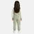 Ensemble survêtement fille avec une veste manches longues et un jogging Marron+Vert 9 - vertbaudet enfant 