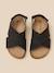 Sandales à brides garçon en cuir Navy noir 3 - vertbaudet enfant 