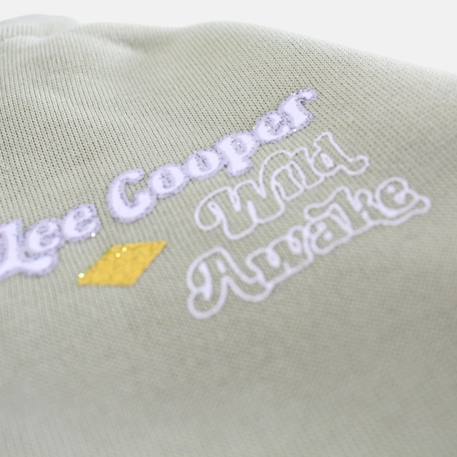 Ensemble survêtement fille avec une veste manches longues et un jogging Marron+Vert 11 - vertbaudet enfant 