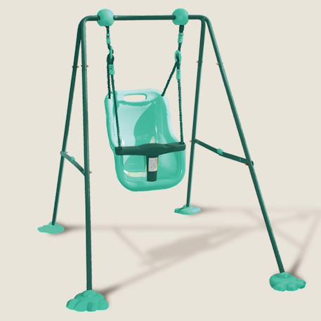 Balançoire bébé en métal 1 agrès Marron 1 - vertbaudet enfant 