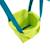 Portique fauteuil bébé pliant  métal h129cm Bleu - vert 4 - vertbaudet enfant 