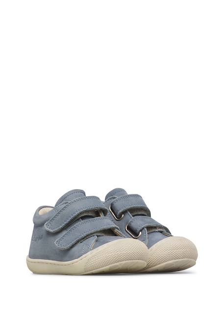 Chaussures en suède cocoon vl Blanc-bleu-+Rose-+Vert- 2 - vertbaudet enfant 
