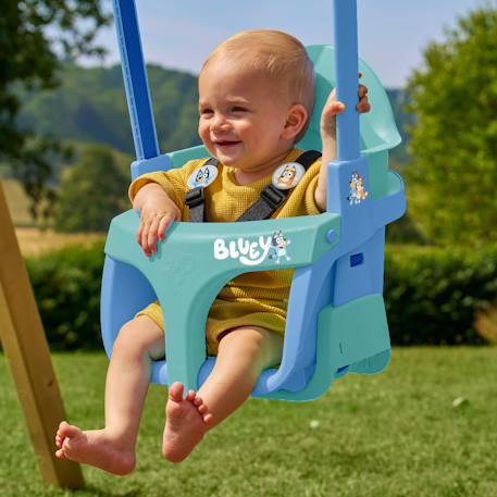 Fauteuil bébé évolutif bluey quadpod plastique h190-250cm Bleu 1 - vertbaudet enfant 