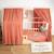 Ciel de lit cabane en gaze de coton duo 390 cm Beige+Blanc+Bleu+Camel+Écru+Gris+Marron+Pêche+Rose+Terracotta+Vert 50 - vertbaudet enfant 