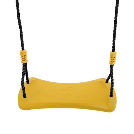 Balançoire pour portique tp classique plastique h190-250cm Moutarde - noir 1 - vertbaudet enfant 
