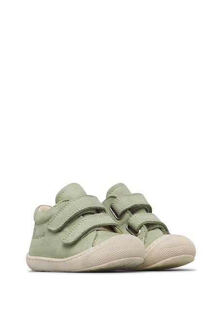 Chaussures en suède cocoon vl Blanc-bleu-+Rose-+Vert- 12 - vertbaudet enfant 