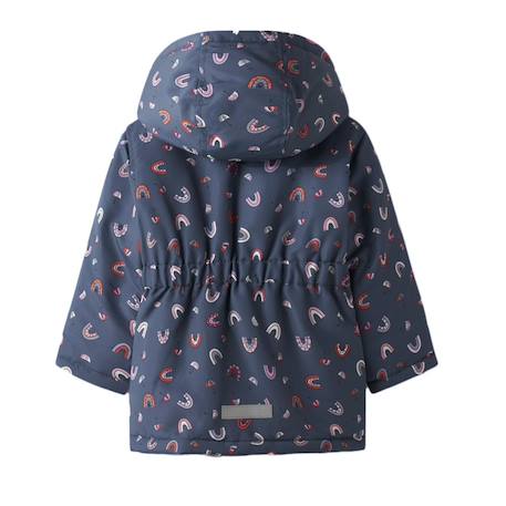 Blouson fille arc en ciel Marine 2 - vertbaudet enfant 