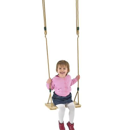 Balançoire pour portique  bois Marron 2 - vertbaudet enfant 
