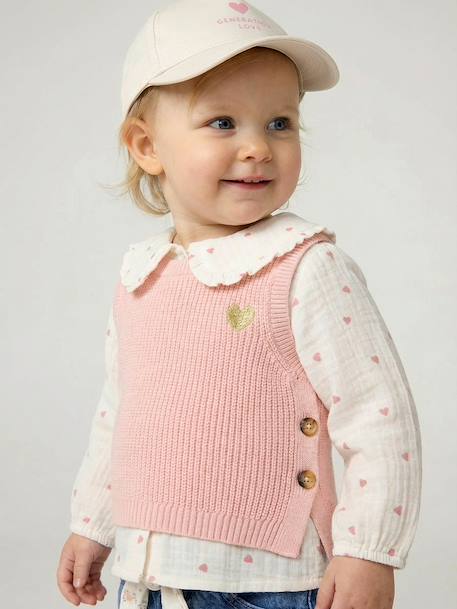 Bébé-Pull, gilet, sweat-Pull-Pull bébé sans manches
