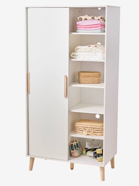 Armoire enfant 2 portes blanc 4 - vertbaudet enfant 