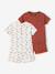Lot 2 pyjashorts coton bio tomette 1 - vertbaudet enfant 