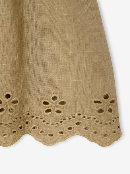 Ensemble bébé fille 3 pièces coton kaki 8 - vertbaudet enfant 