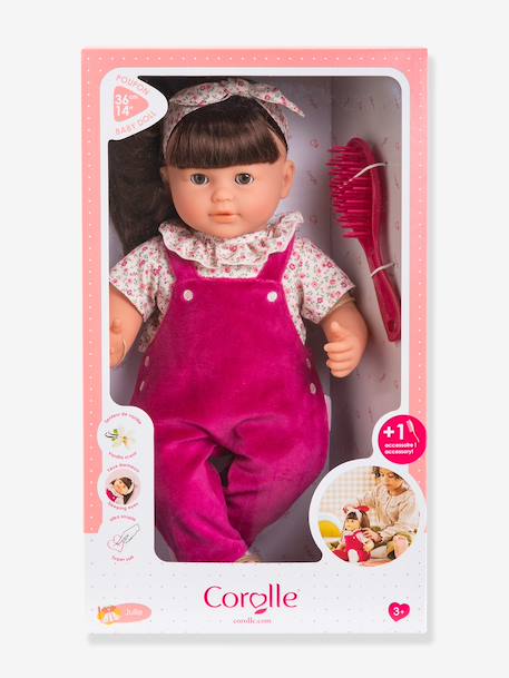 Poupon Julie Rose Grenadine 36cm rose 1 - vertbaudet enfant 