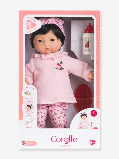 Bébé Calin Nina 30 cm rose 4 - vertbaudet enfant 