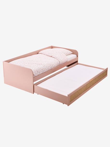 Lit enfant gigogne POESIE 90x190cm rose 9 - vertbaudet enfant 