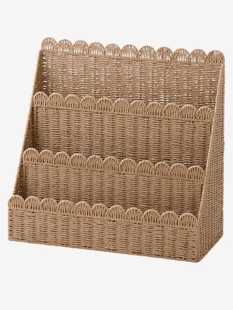 Bibliothèque feston corde de papier beige 4 - vertbaudet enfant 