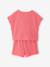 Ensemble fille t-shirt short en maille fantaisie écru+rose 12 - vertbaudet enfant 