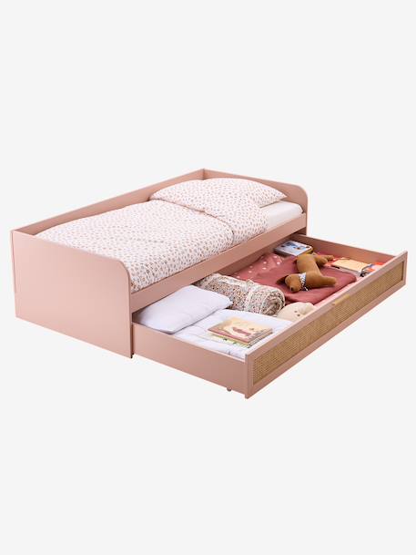 Lit enfant gigogne POESIE 90x190cm rose 7 - vertbaudet enfant 