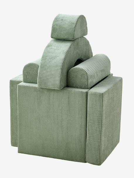 Canapé mousse modulable vert 7 - vertbaudet enfant 
